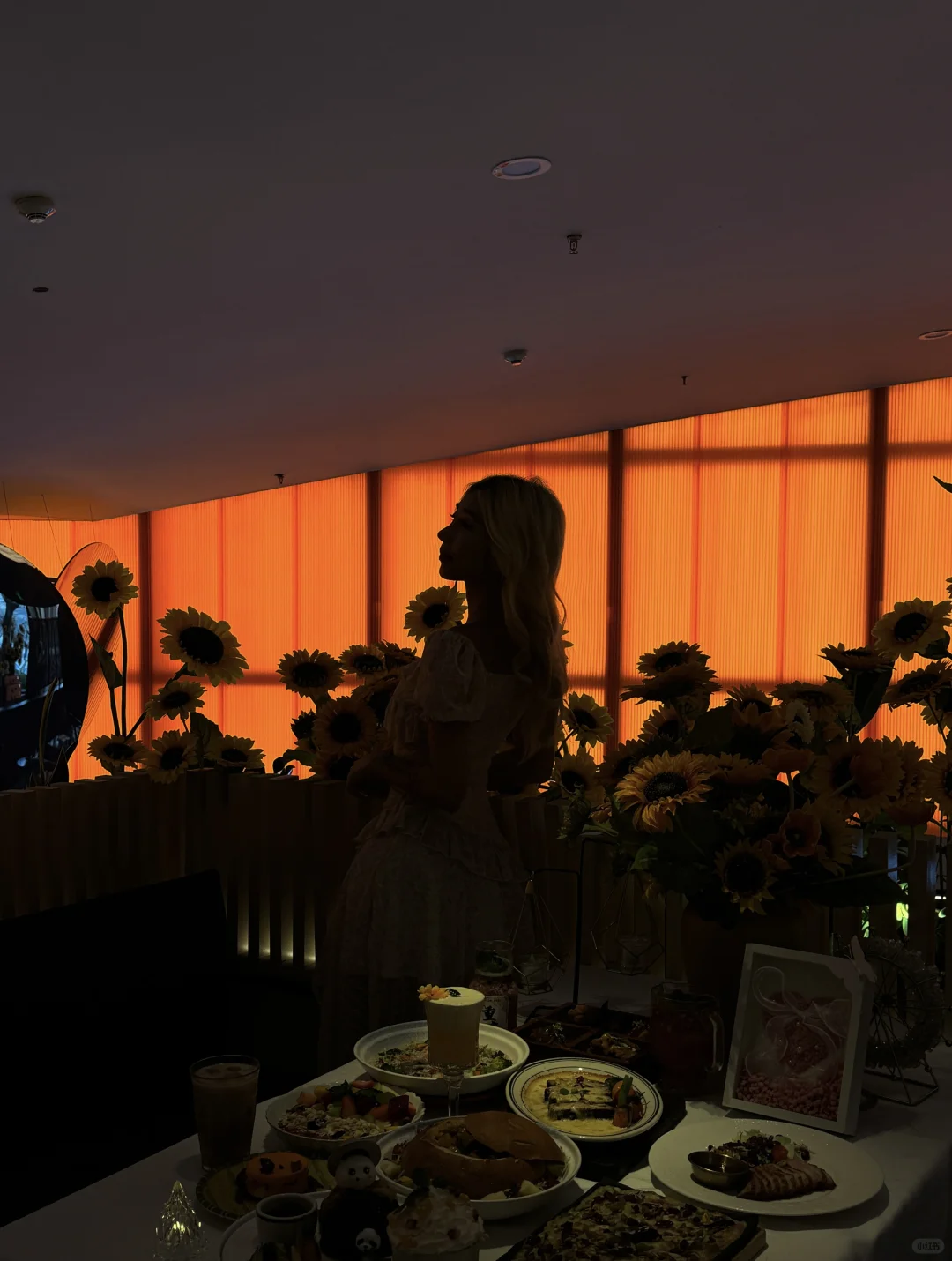 5:59微醺落日🌻向日葵瀑布下的浪漫约会～