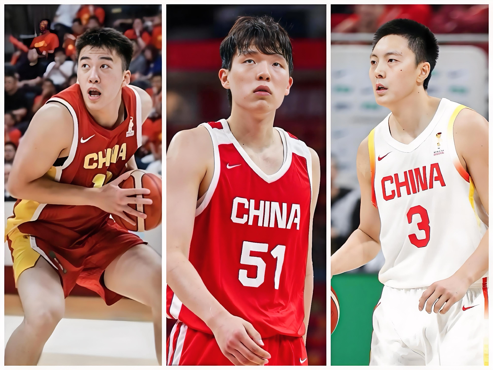 中国男篮传来三消息，两个好消息，一个坏消息。第一个消息中国男篮接下来的任务很重，