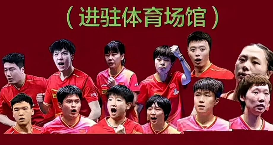 最新动态!
龙蟒坐镇队员状态拉满
(进驻体育场馆)
5月1日国乒无正赛
全队全力