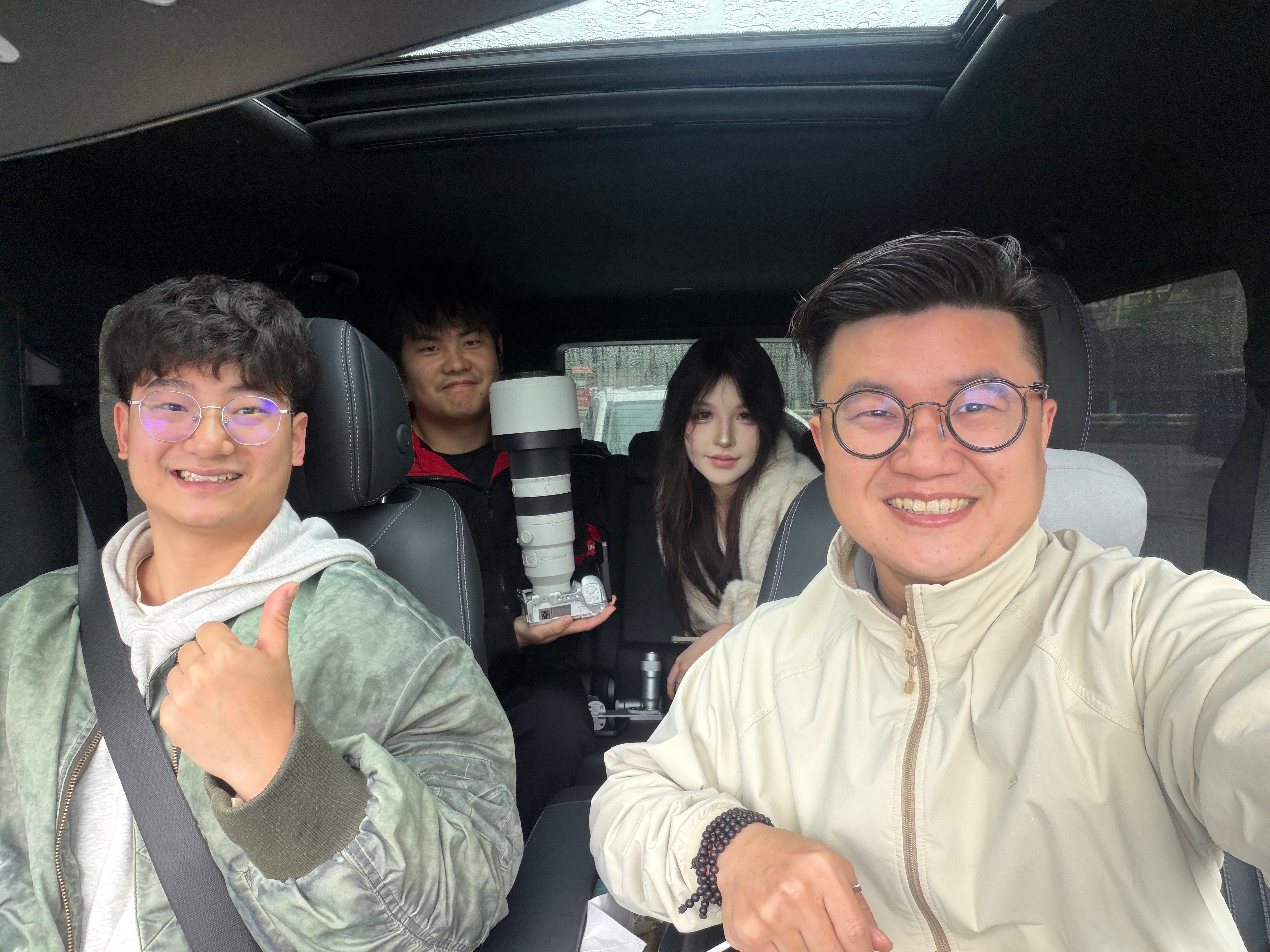 今天外拍、拿了一颗800mm大炮