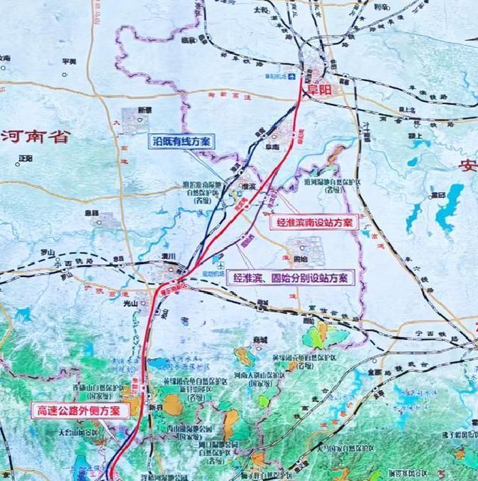 阜阳至黄冈高铁项目河南段用地预审提前完成，真的让人眼前一亮。之前大家都还在算着日