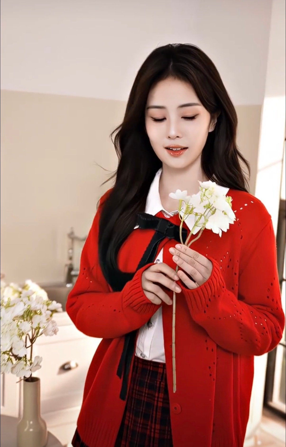 白鹿叶璃手持茉莉变长剑 谁能不爱白鹿《莫离》里的花剑反差！拿茉莉是温柔少女，变长