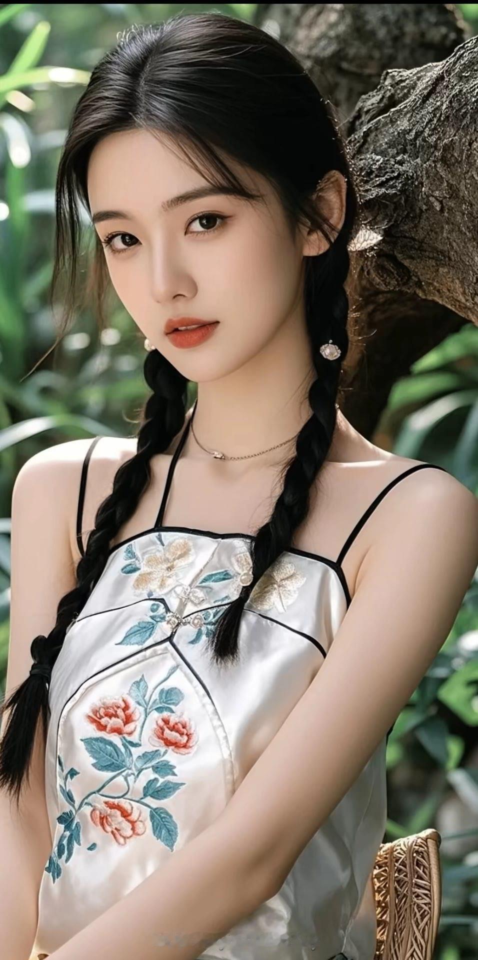 花间美人影，笑语入诗行。