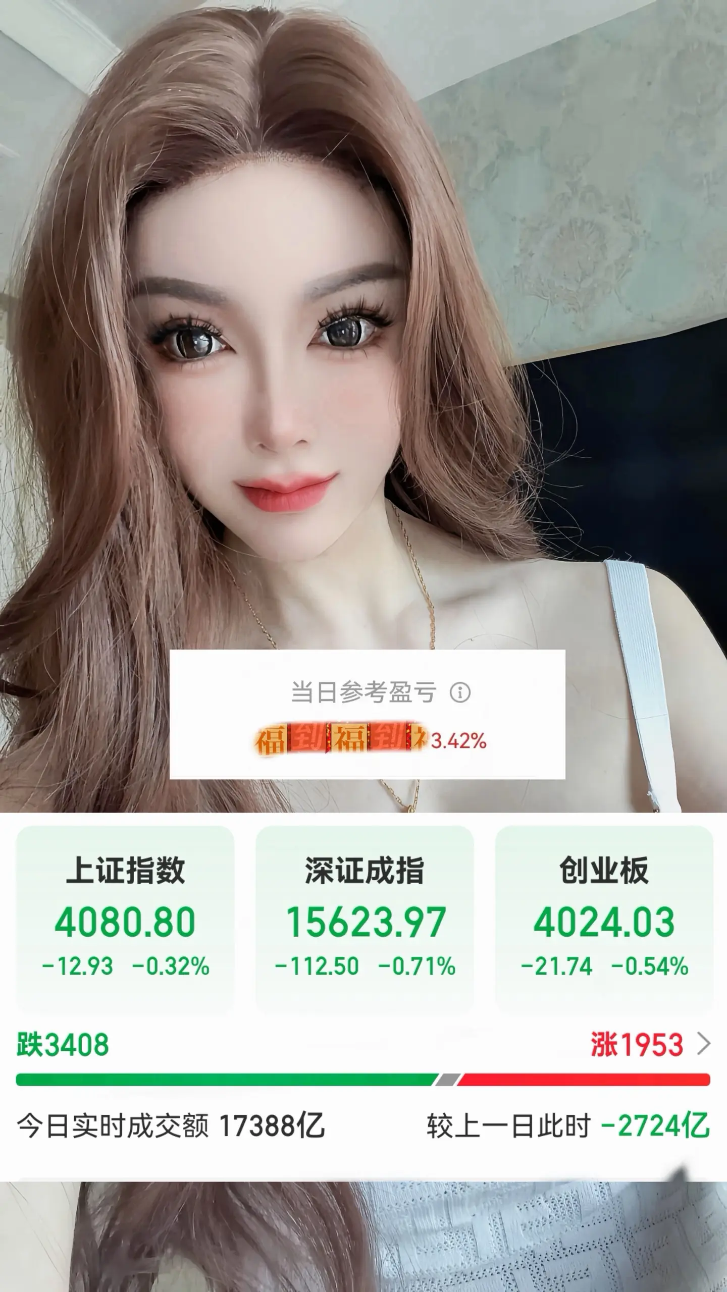 今天个股操作很操蛋 本来8个点给我整成不到4个点气的我直接锁仓 一股不...