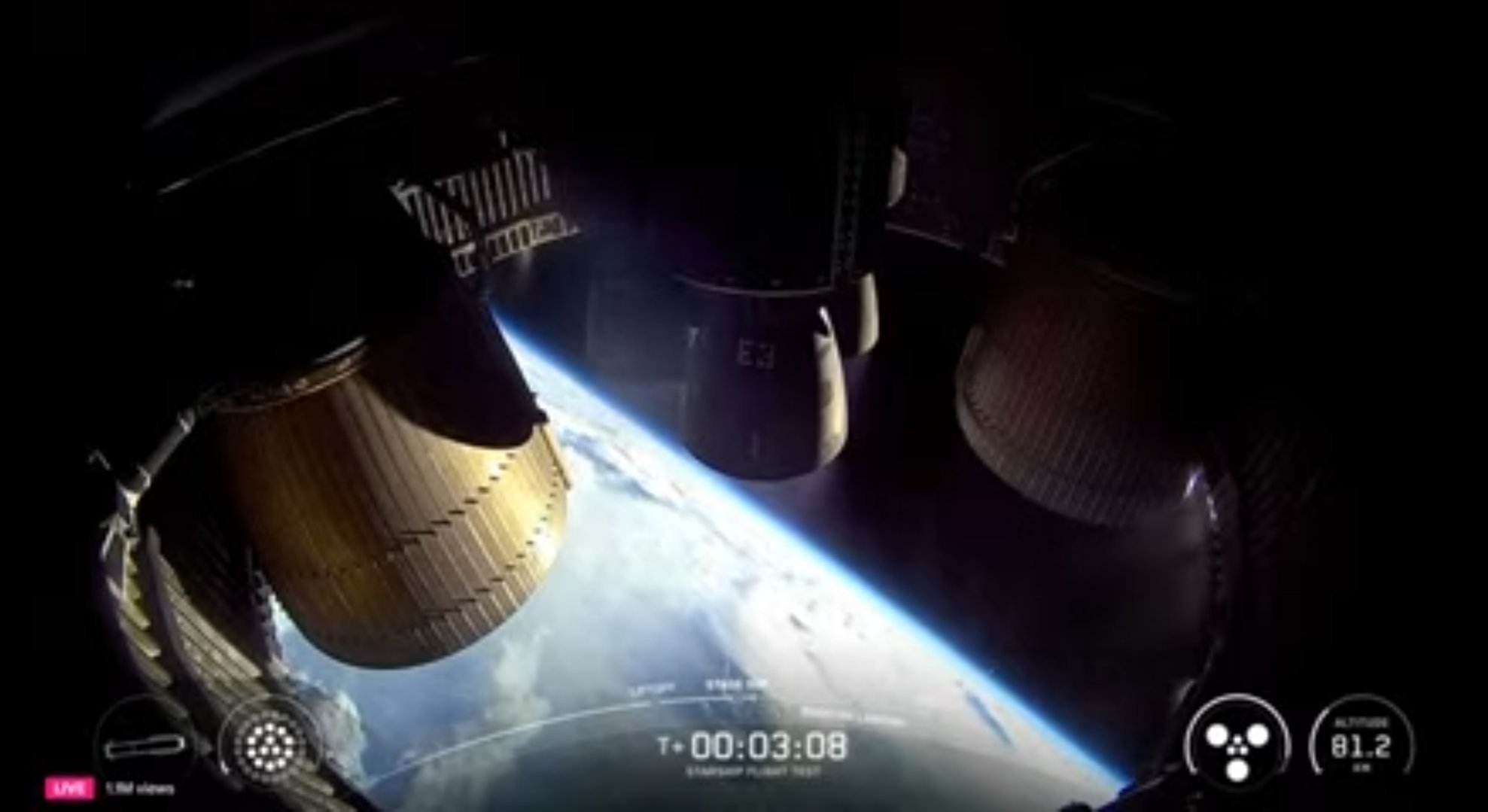 spacex星舰进行第九次试飞 这次应该不会炸了吧[doge] ​​​