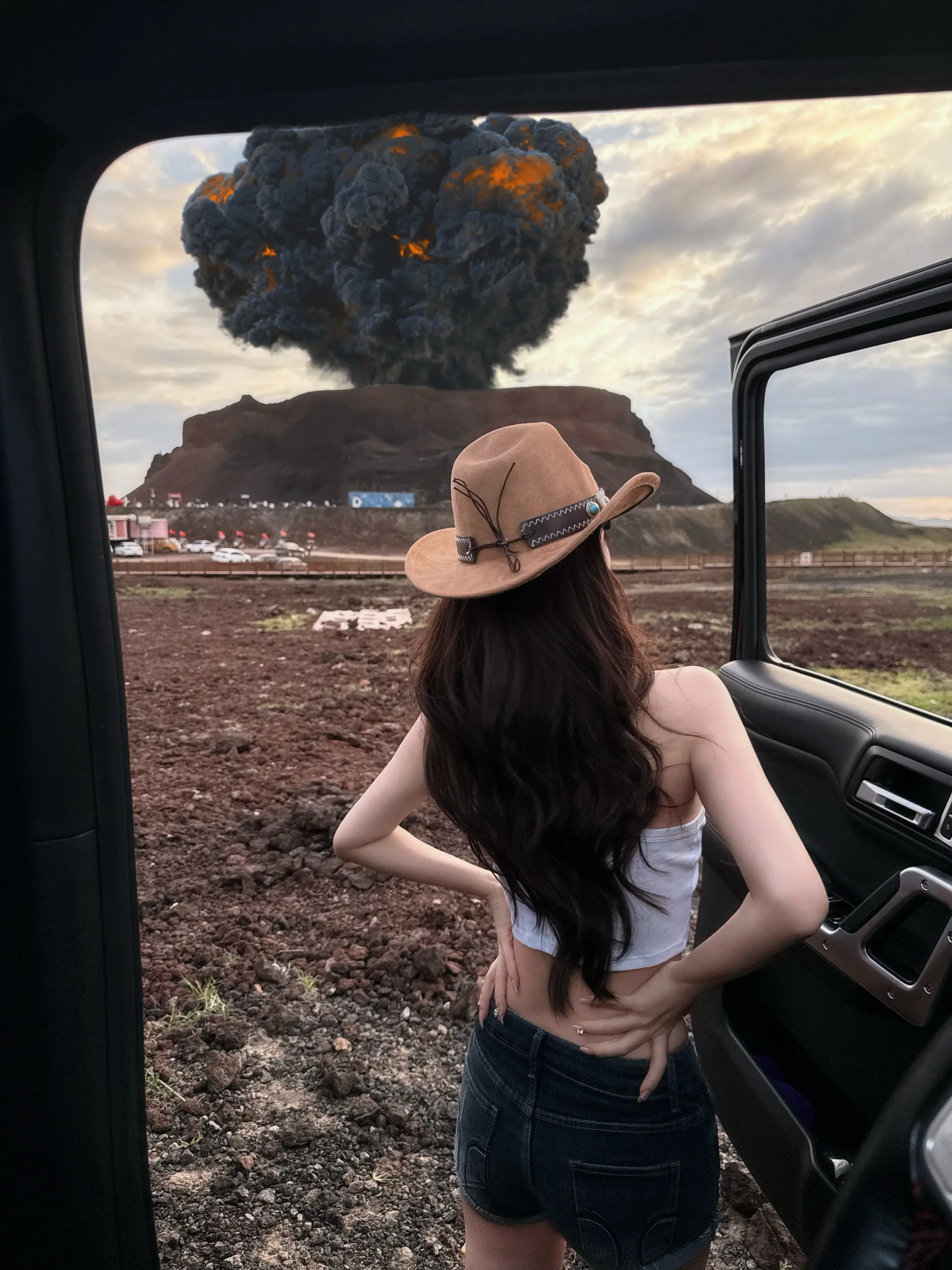人生乱套我睡觉 火山爆炸我拍照💥💥。