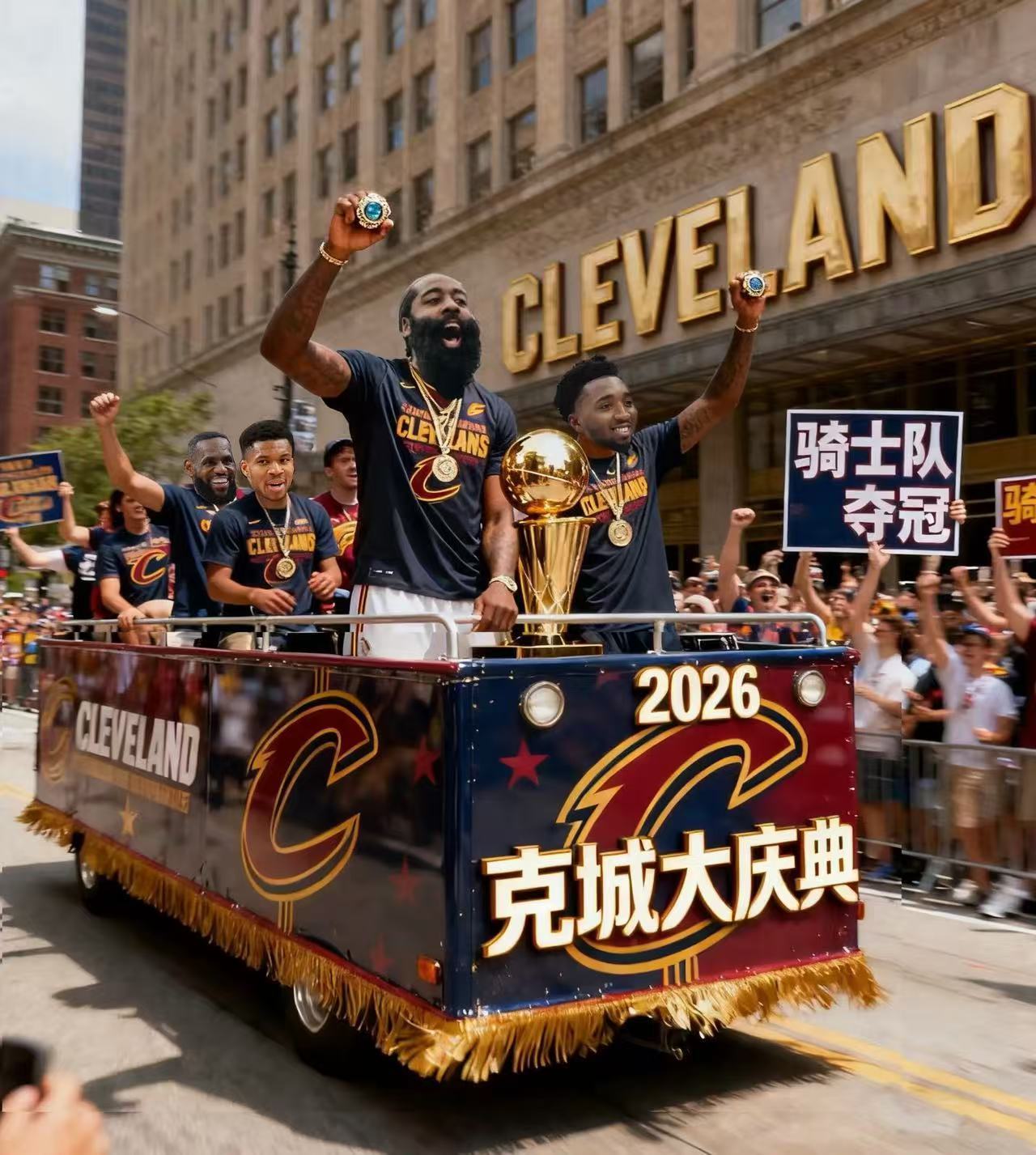 重要的事情说三遍！又一个詹姆斯: 克利夫兰，This is for you！交易