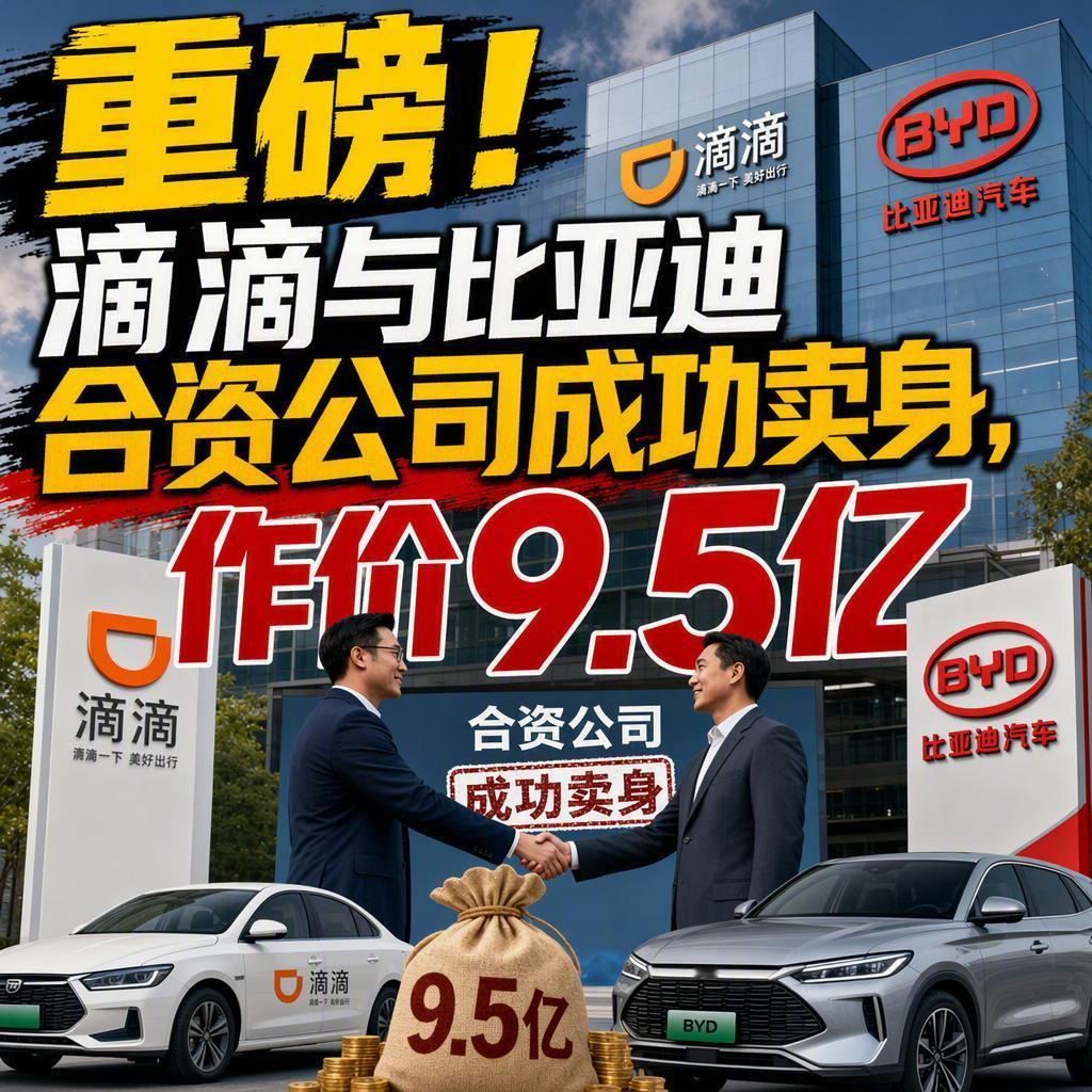 6年前砸钱抢地盘的网约车租赁，如今连滴滴和比亚迪的"亲儿子"都开始卖身了。
8月