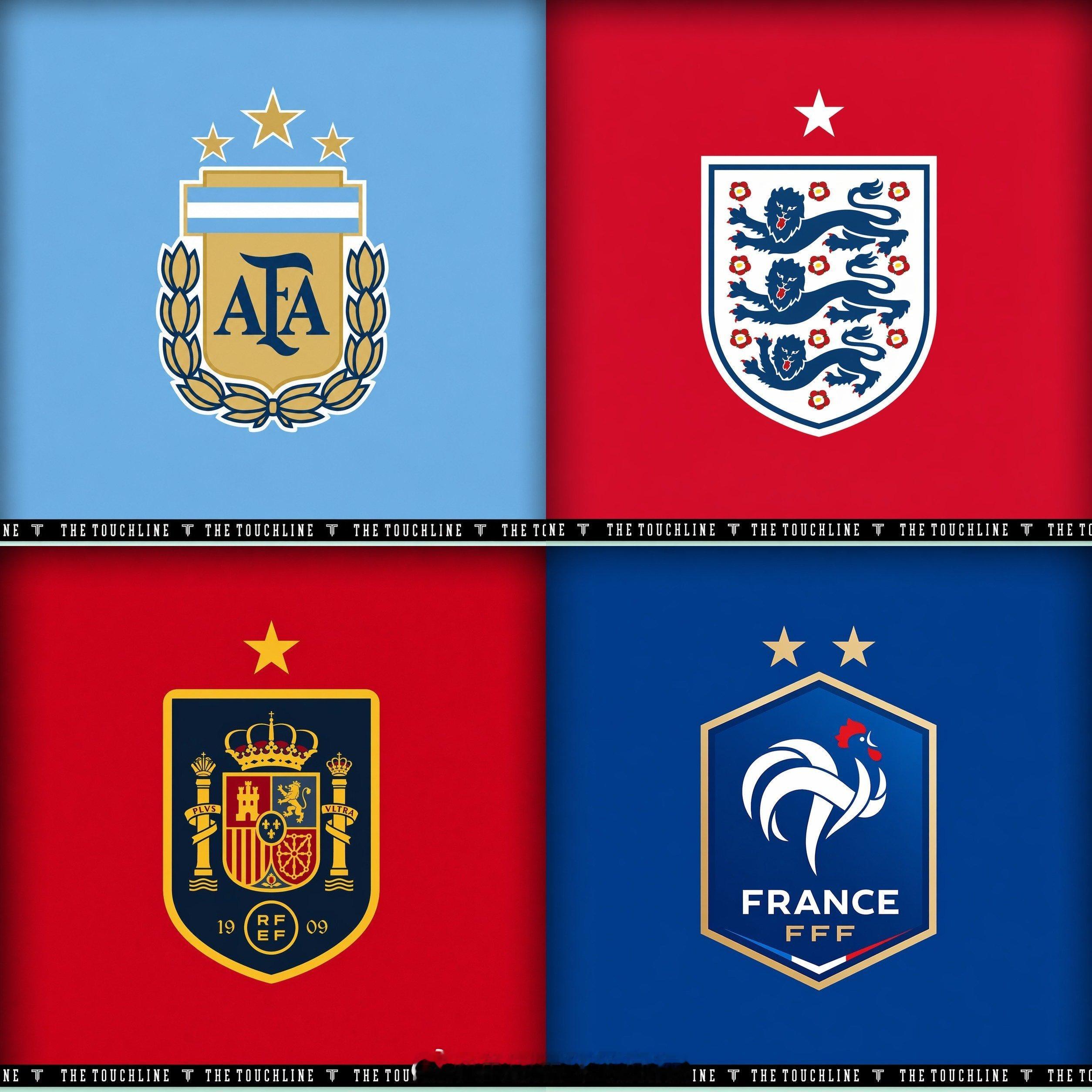 世界排名前4球队均晋级世界杯4强世界杯FIFA世界排名只是虚名，世界杯四强才是实