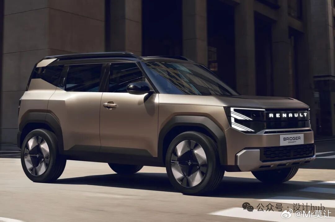 雷诺发了两款概念车，不过我很难关联到雷诺品牌，一个像日产，一个像达契亚新能源汽车