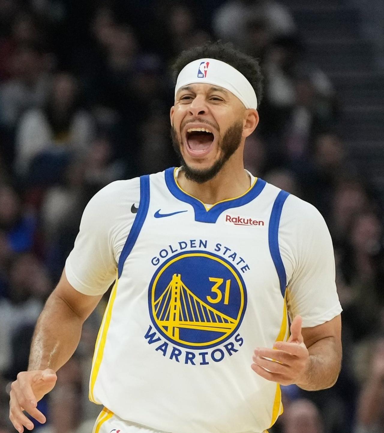 沾了哥哥的光，赛恩斯库里伤情未愈，归期迟迟未定！

估计很多人都已经忘记了，勇士