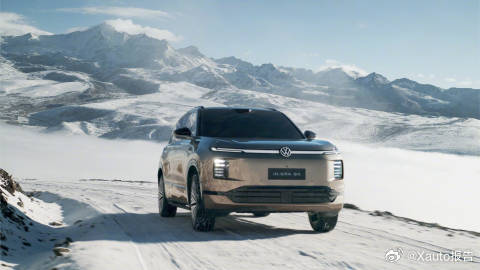 什么车敢0电量挑战高环193km时速大众ID.ERA 9X以0电量挑战高环193