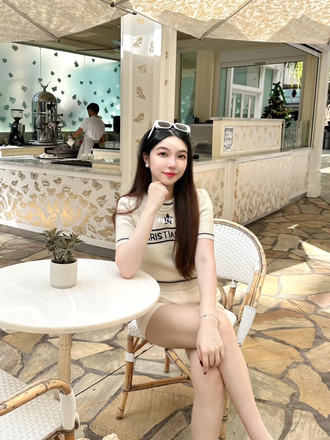 夏威夷Dior Cafe☕️今年超美的蝴蝶主题