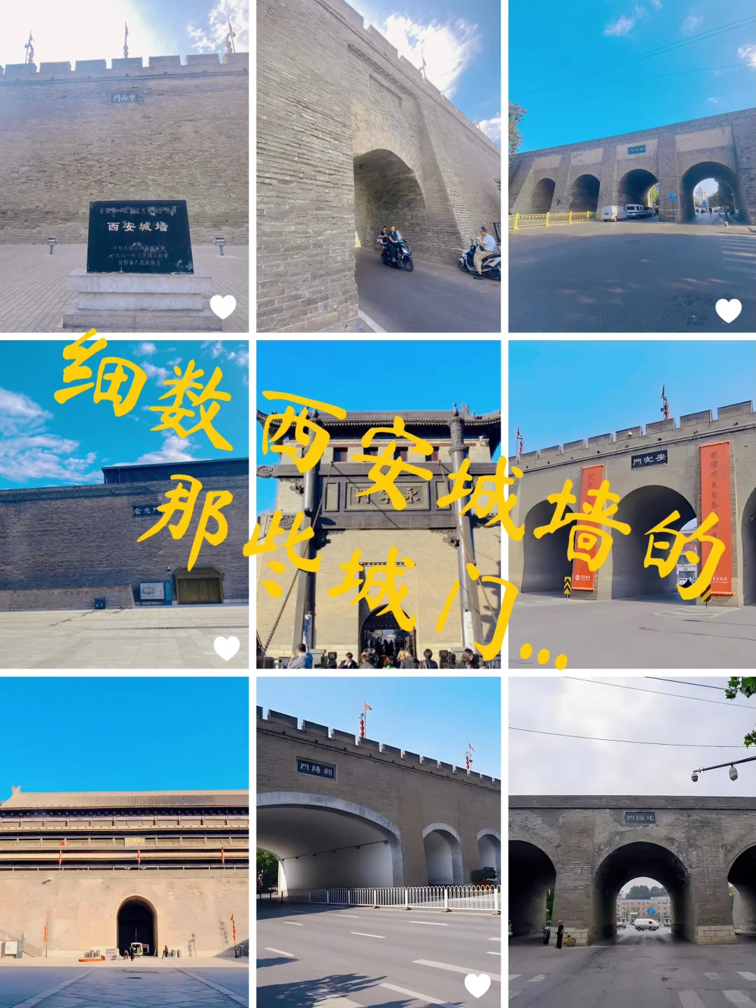 西安城墙和它的十八座城门