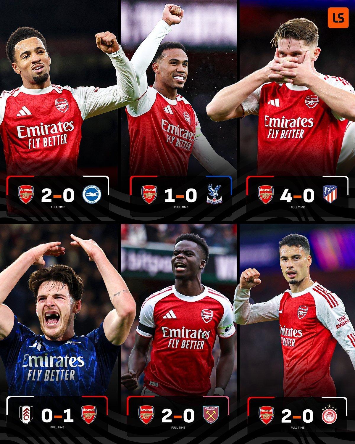 【什么叫从从容容游刃有余】2025年的10月已经写入历史[照相机] 阿森纳成为英