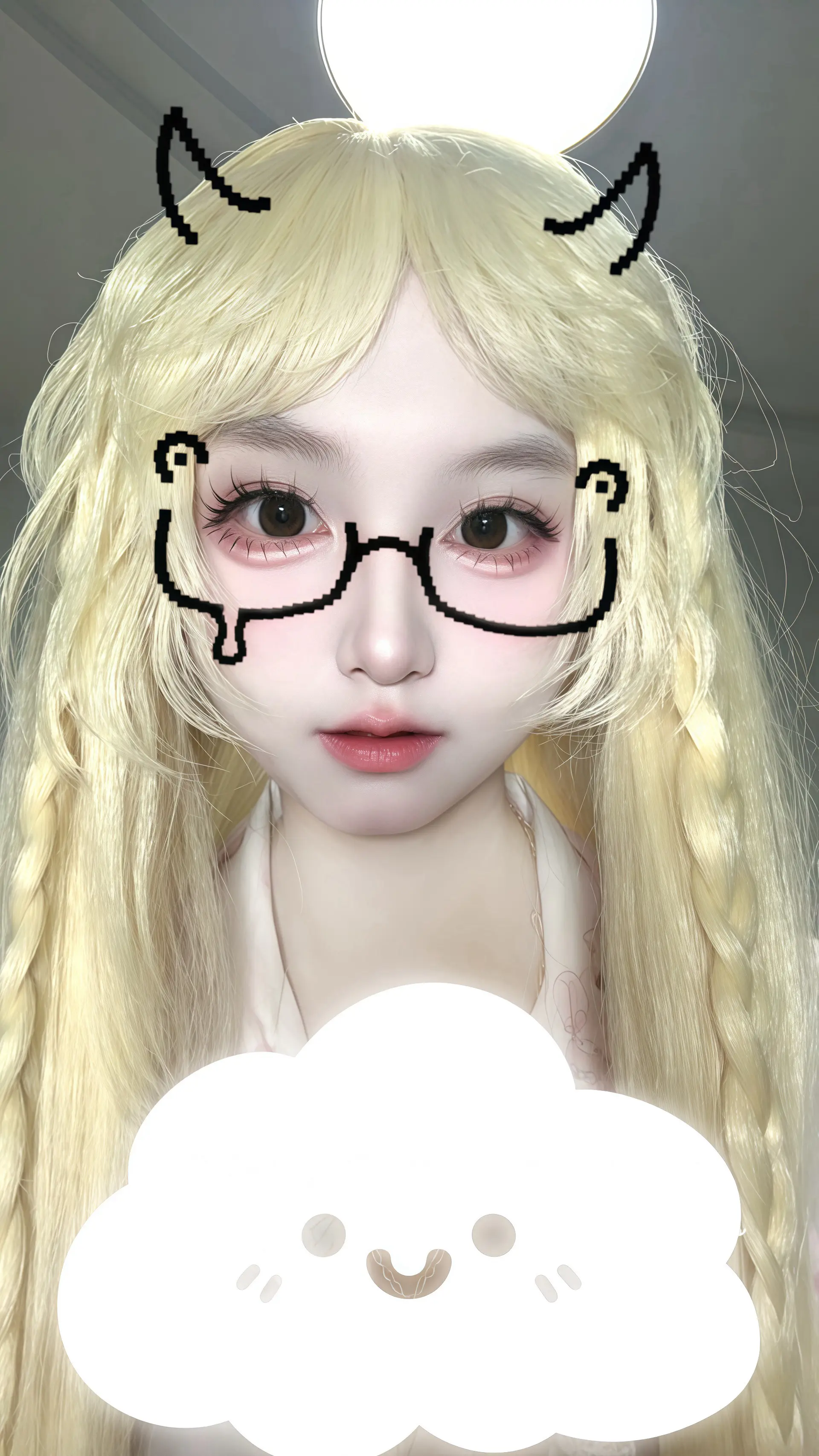 悦姐给我画的超绝萌妹大眼