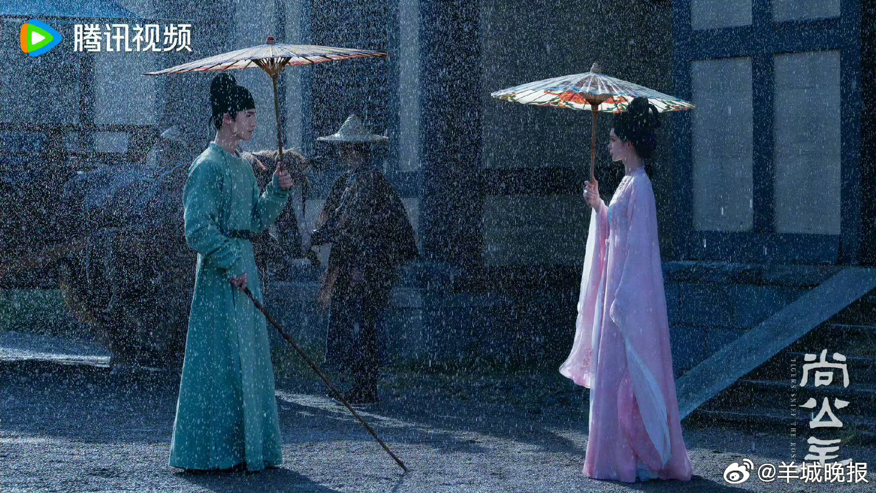 【分享影视剧中的伞下风光】撑起一把伞，有你皆坦然。风来看风，雨来听雨。哪位剧中人
