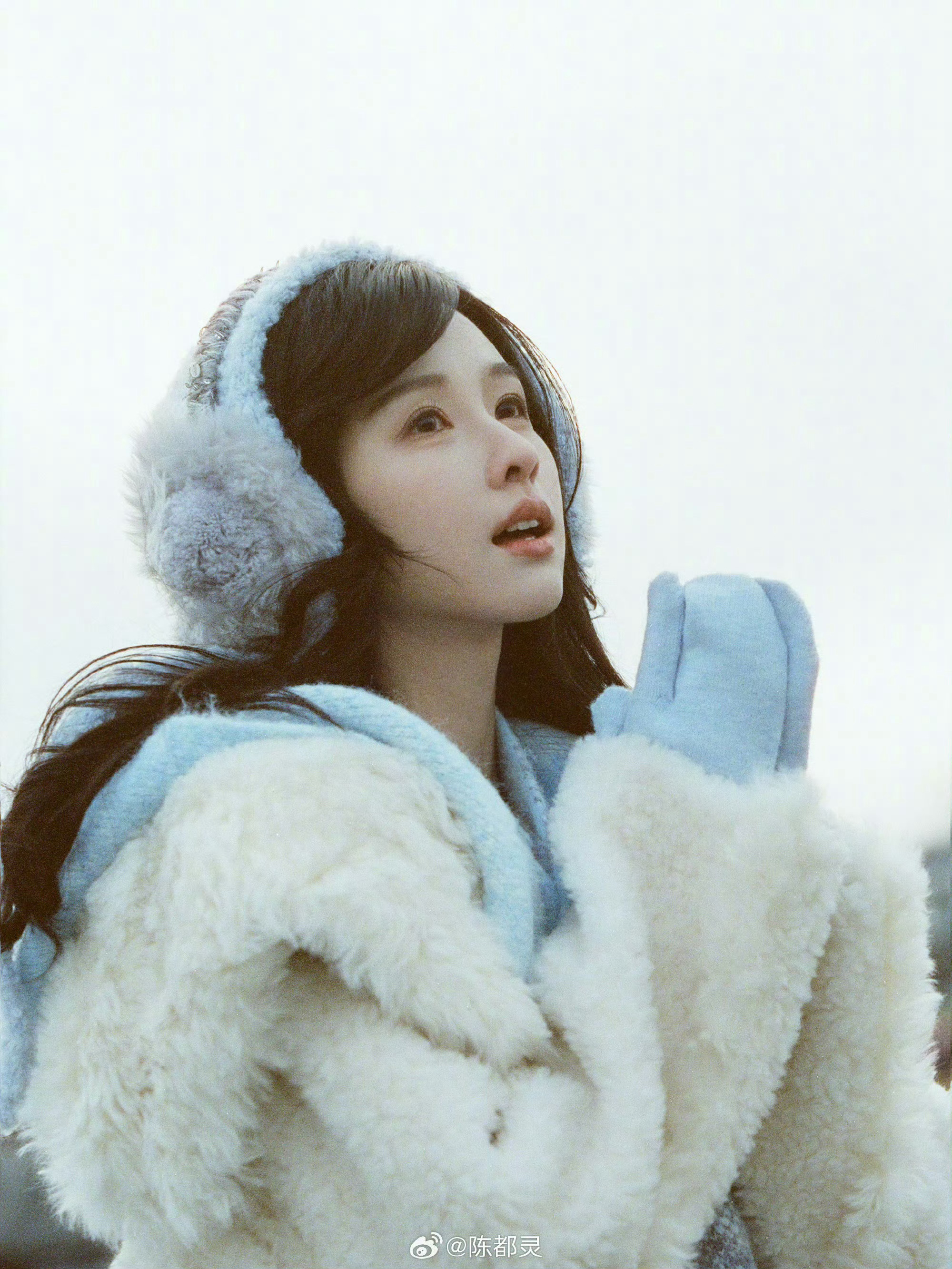 陈都灵今日元宵节营业 宝宝就是颗小汤圆 