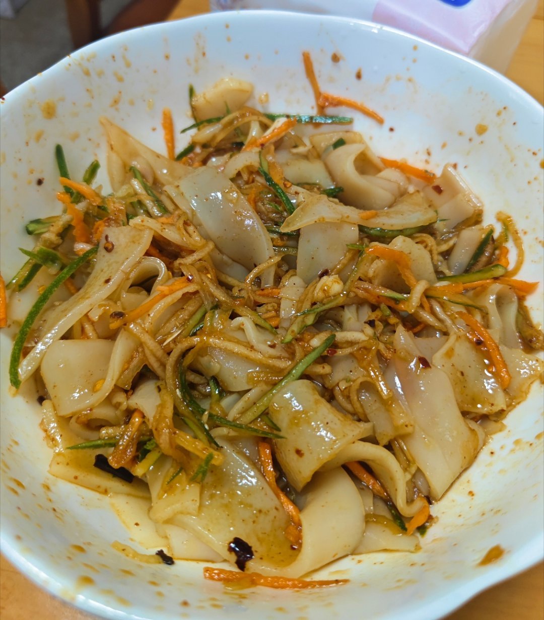这个凉皮也是被我做出来了