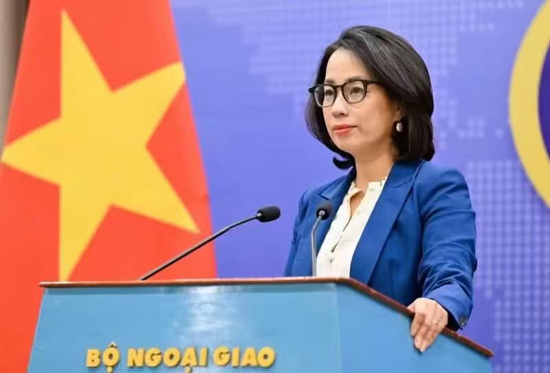 越南外交部发言人范秋姮感谢中方对越南"魁元18号"船海上遇险的搜救。

据越通社
