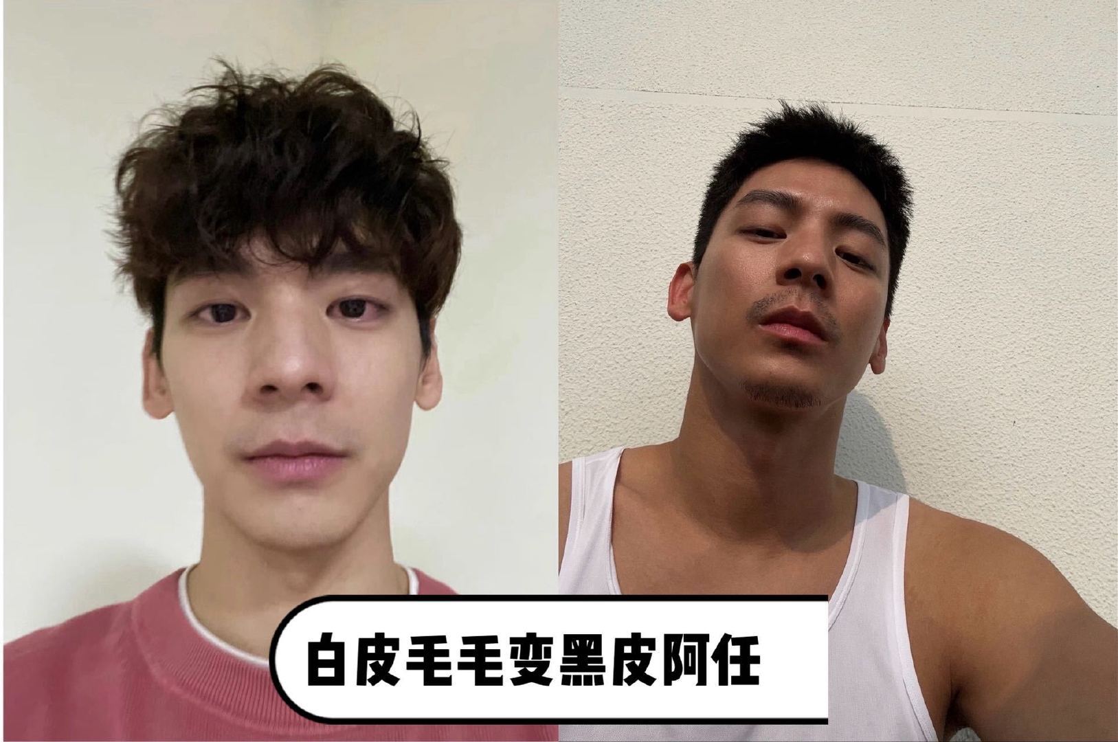 林柏宏变黑皮硬汉拆弹专家了 毛毛一上火车就解锁黑皮造型，帅度依旧让人安心。电影里