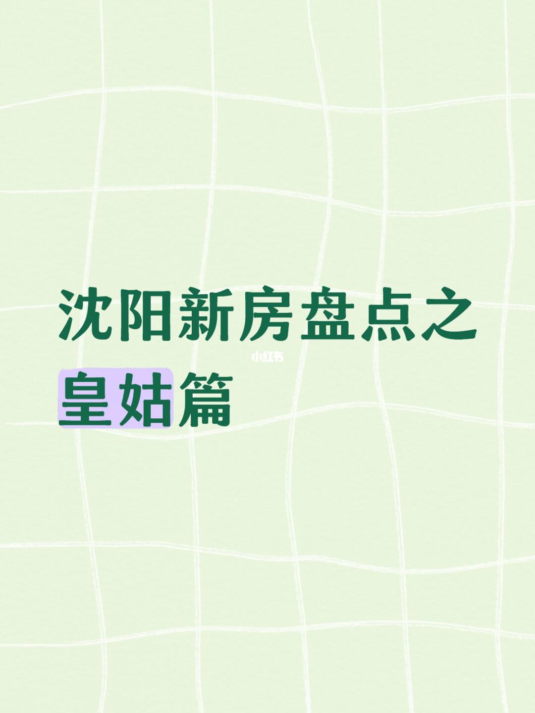 沈阳新房盘点之皇姑篇