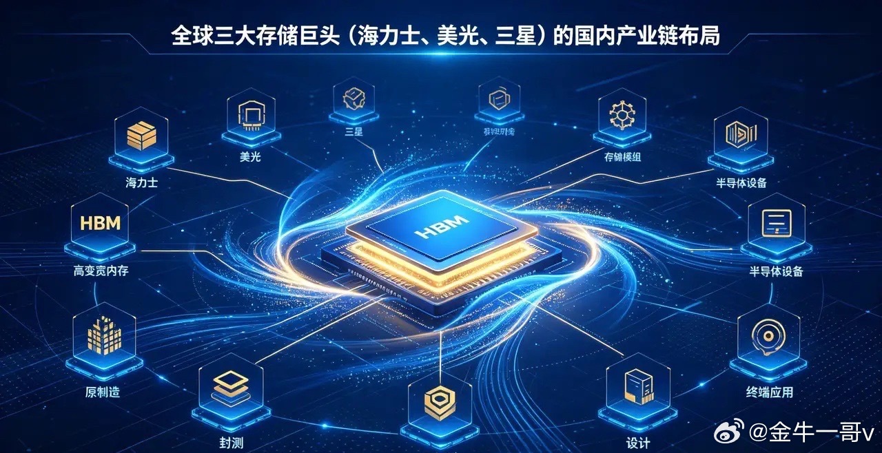 全球三大存储巨头国内产业链全梳理｜海力士/美光/三星对应A股标的一览算力时代存储