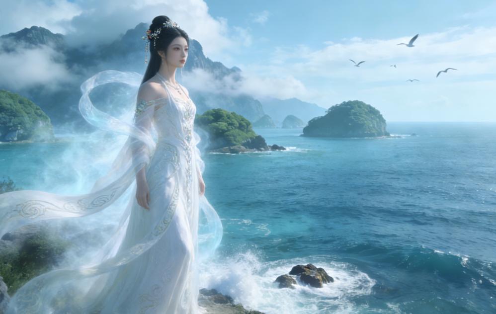 品读《山海经》511——《海内北经》列姑射山，姑射仙
原文：
列姑射在海河州中。