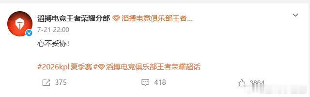 TES确认进入SA卡位赛本轮赛程收官后TES无缘直接稳守S组，只能通过SA卡位赛