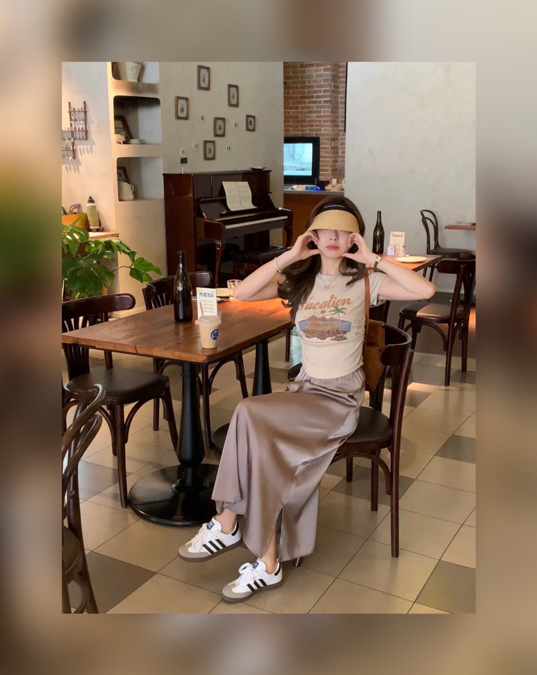 #好物分享#醋酸面料带来的高Ji感 Yi定要试试夏天可以搭配Ge种短袖吊带衬衫秋