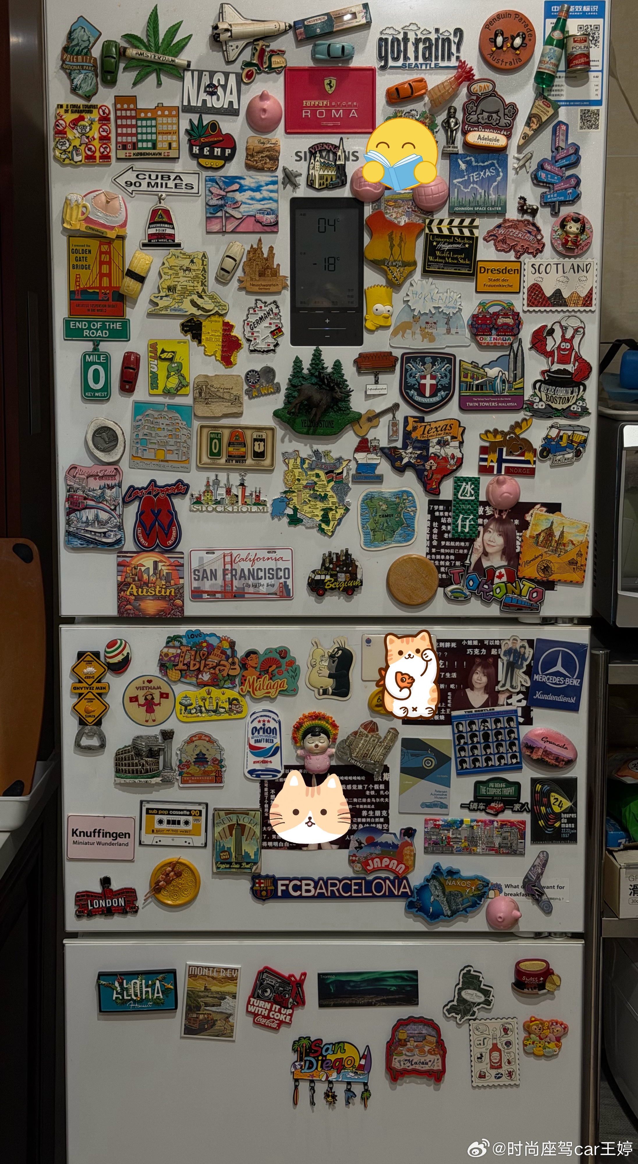 冰箱贴伤害冰箱原因 那天发现我的一个冰箱贴吸死在了冰箱上取不下来了所以不管出于什