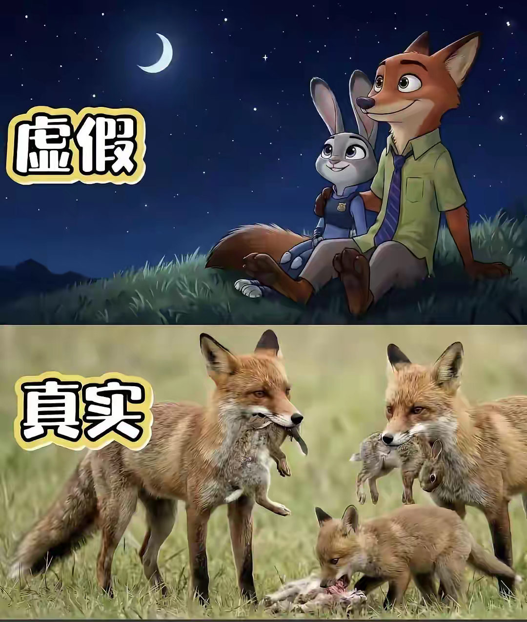 这个世界就是这么虚伪。 