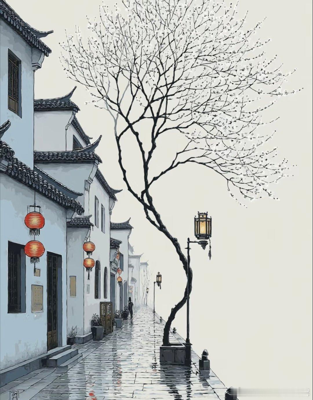 祖国反黑站遇见艺术情感热点创作激励计划 雨巷的丁香雨丝漫过青石板的纹路巷口的风裹