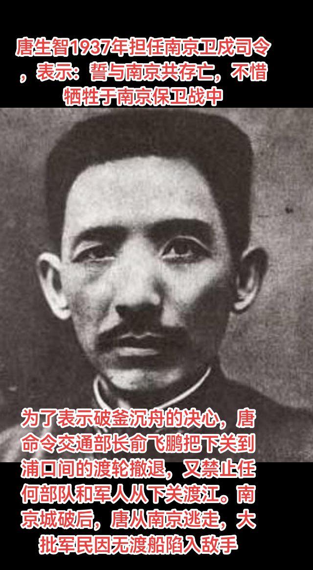 唐生智与南京保卫战