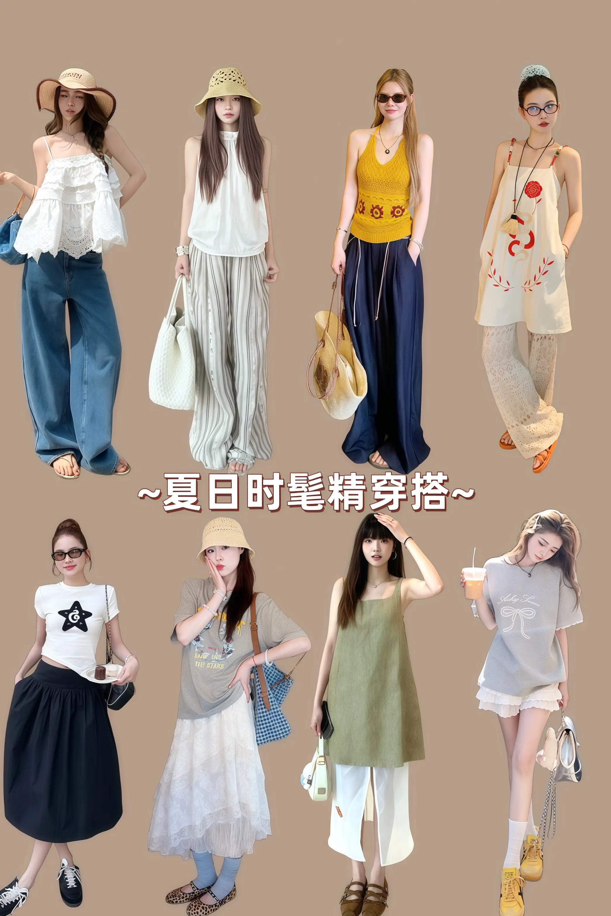 爱你老己穿搭只为悦己 浅交一下我的夏季穿搭作业 回头率爆表的夏日松弛感...