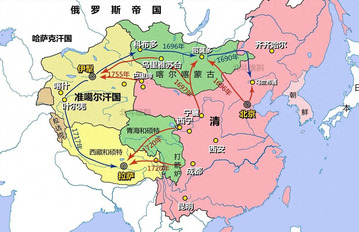 准噶尔政权被清朝消灭后，乾隆帝为何依然下令对其族群进行灭绝？准噶尔究竟犯了哪些大