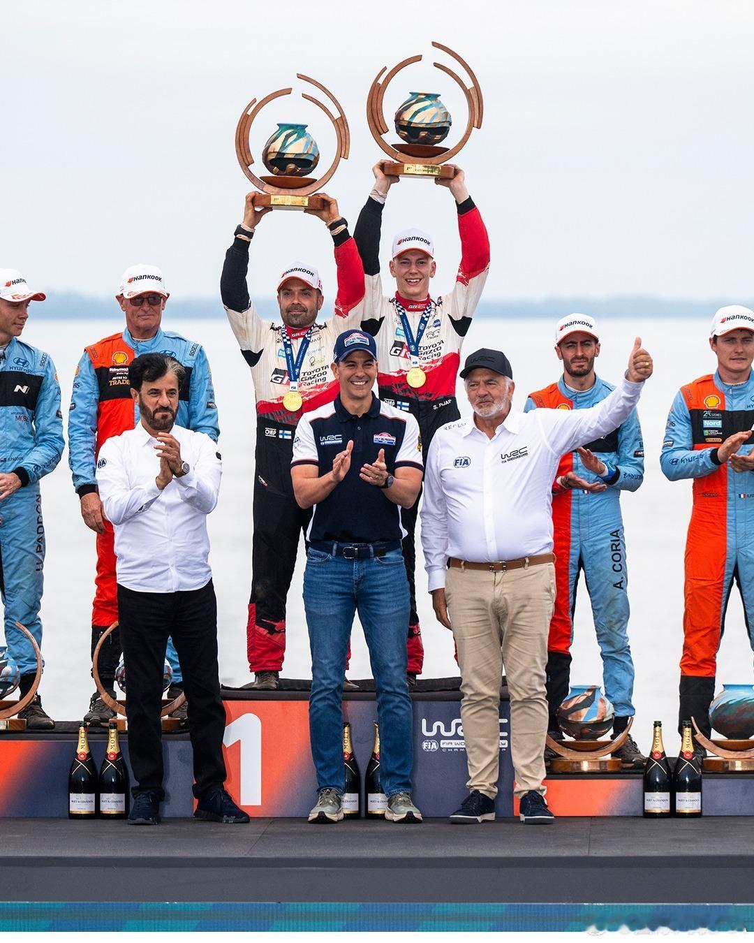胜利者的荣耀！🥇🇵🇾萨米・帕贾里与马尔科・萨尔米宁锁定 2026 FIA 