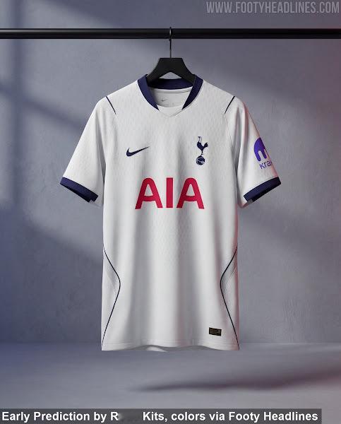 球衣网站Footy Headlines，根据曝光的配色和Nike 2026-27