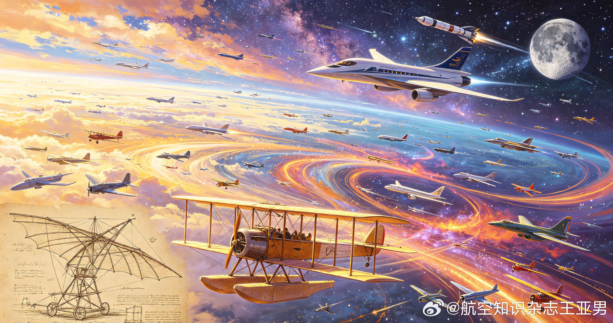 8号—9号，在杭州三场科普报告。很久没给给小学生们讲过《从中国风筝到莱特飞机》了