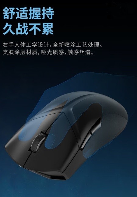 看到拯救者新出的世界杯联名电竞鼠标🖱️⚽右手人体工学的弧度很贴合手型，日常玩游