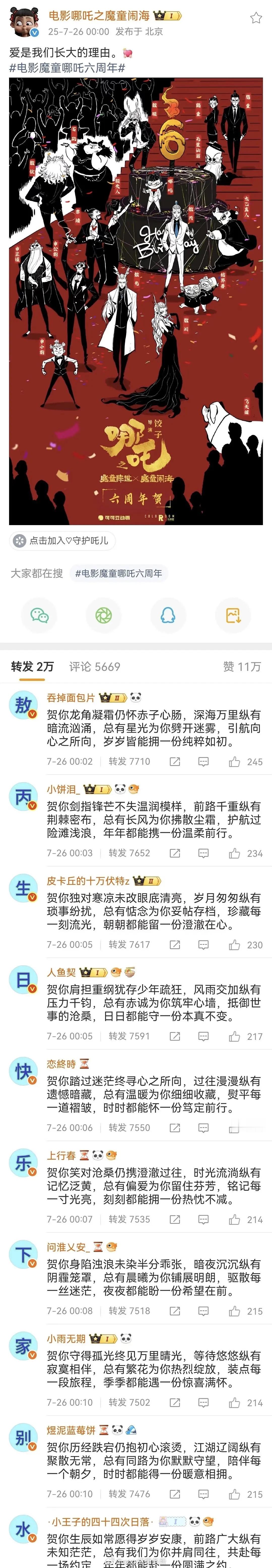 敖丙人气高这么多吗... ​​​