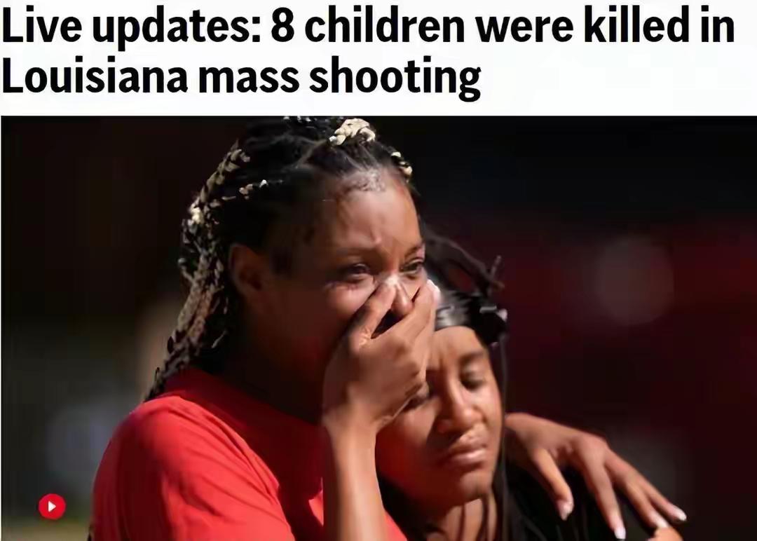 突发！美国发生大规模枪击，8名儿童死亡。

综合美媒报道，当地时间19日，美国路