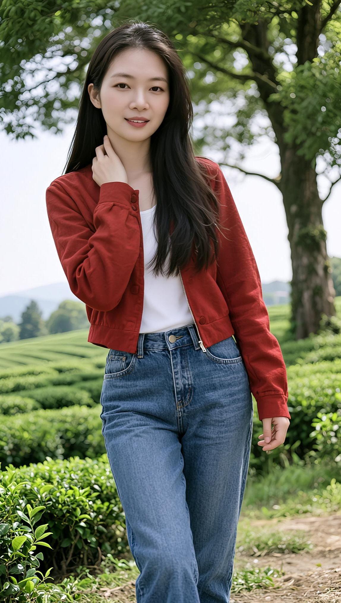 AI田园生活照 抖音ai创作