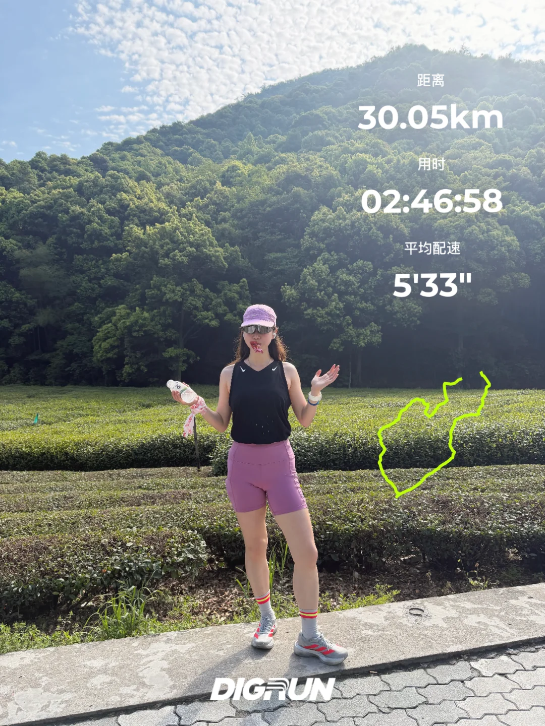 晨跑30k｜无赛可备，也跑了个大环线