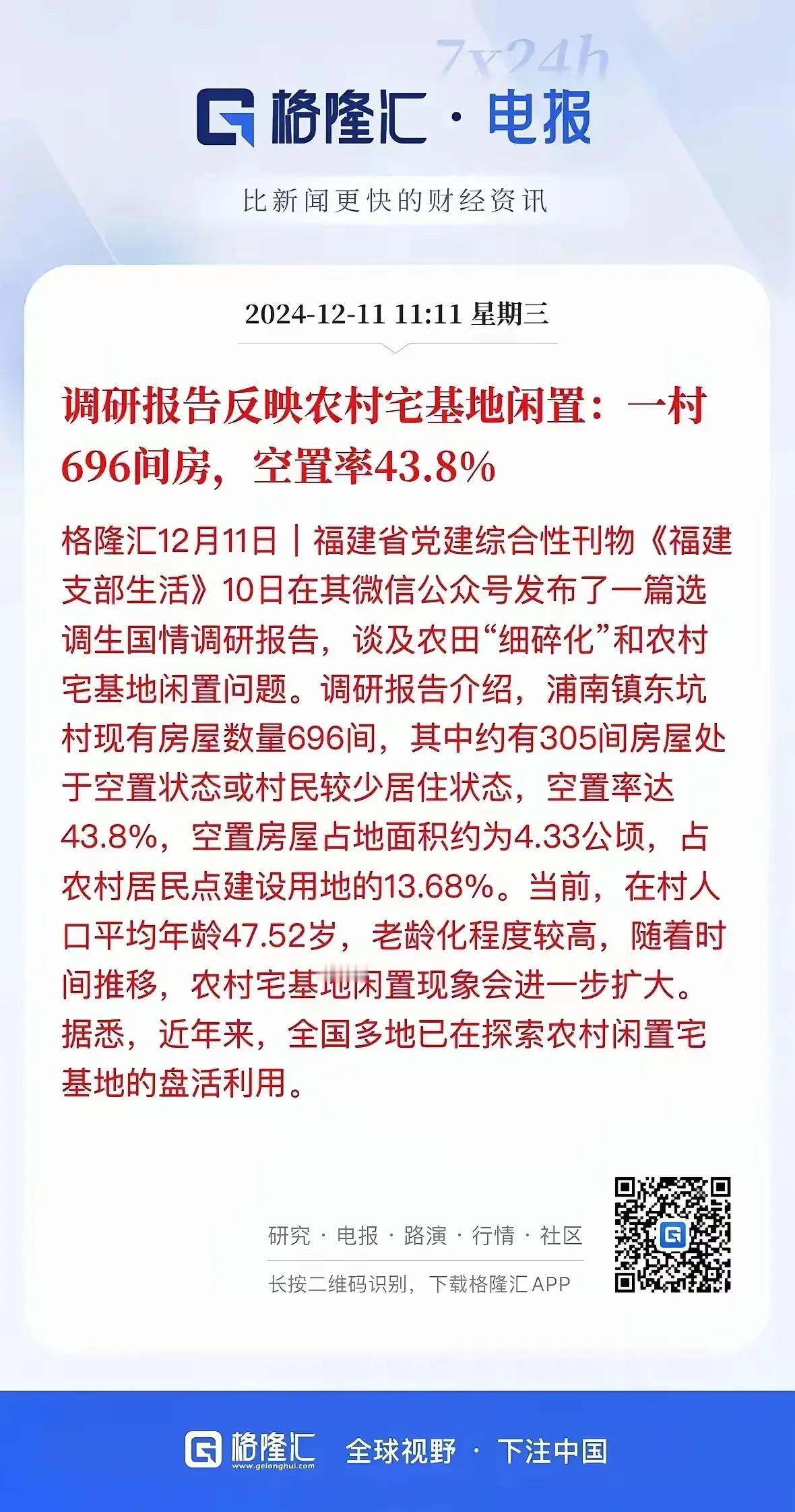 媒体又在吹风打农村宅基地的主意了！农村的房子空着关你什么事，城里那么多空置房不收