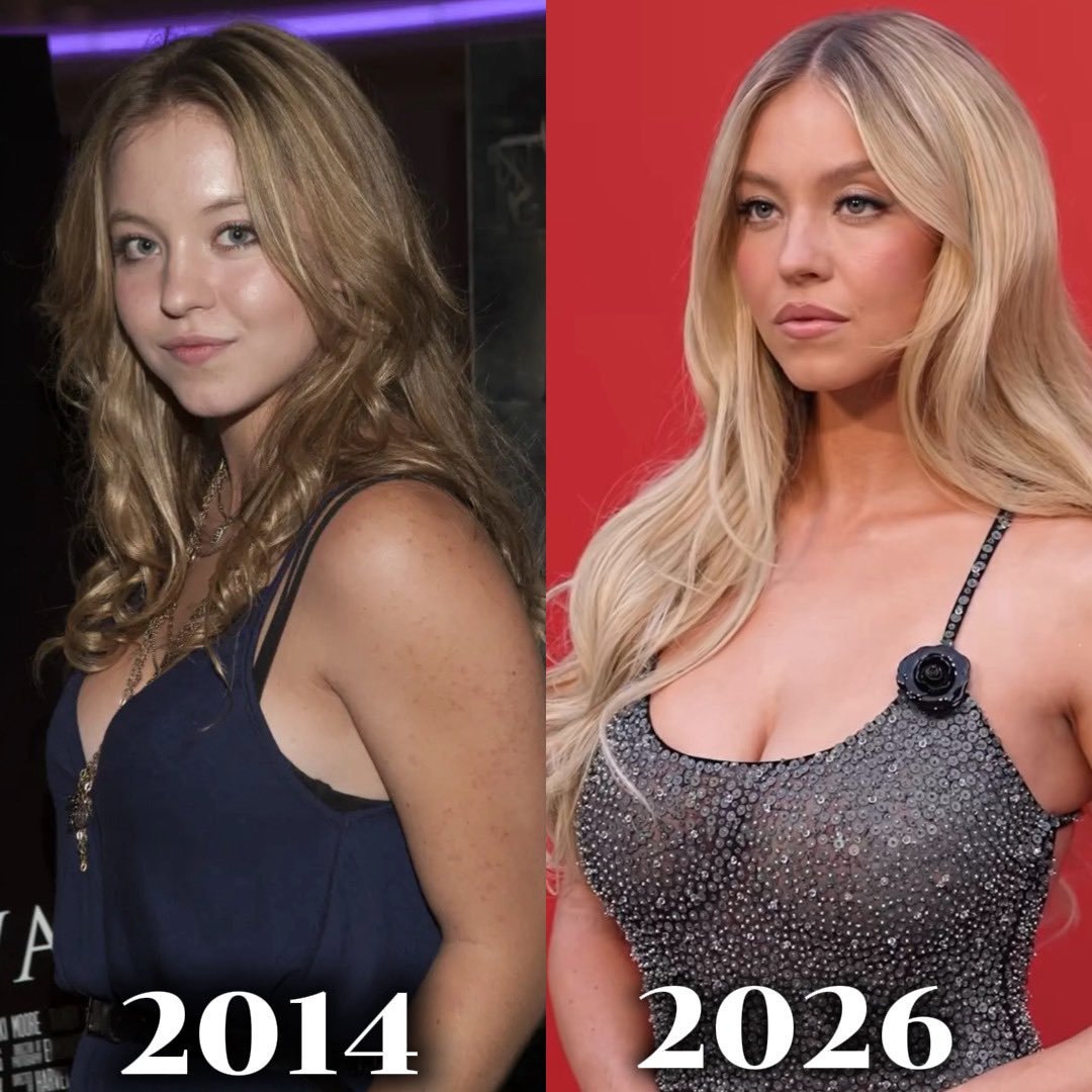 悉尼妹Sydney Sweeney 2014年和2026年对比，你感觉变化大吗？