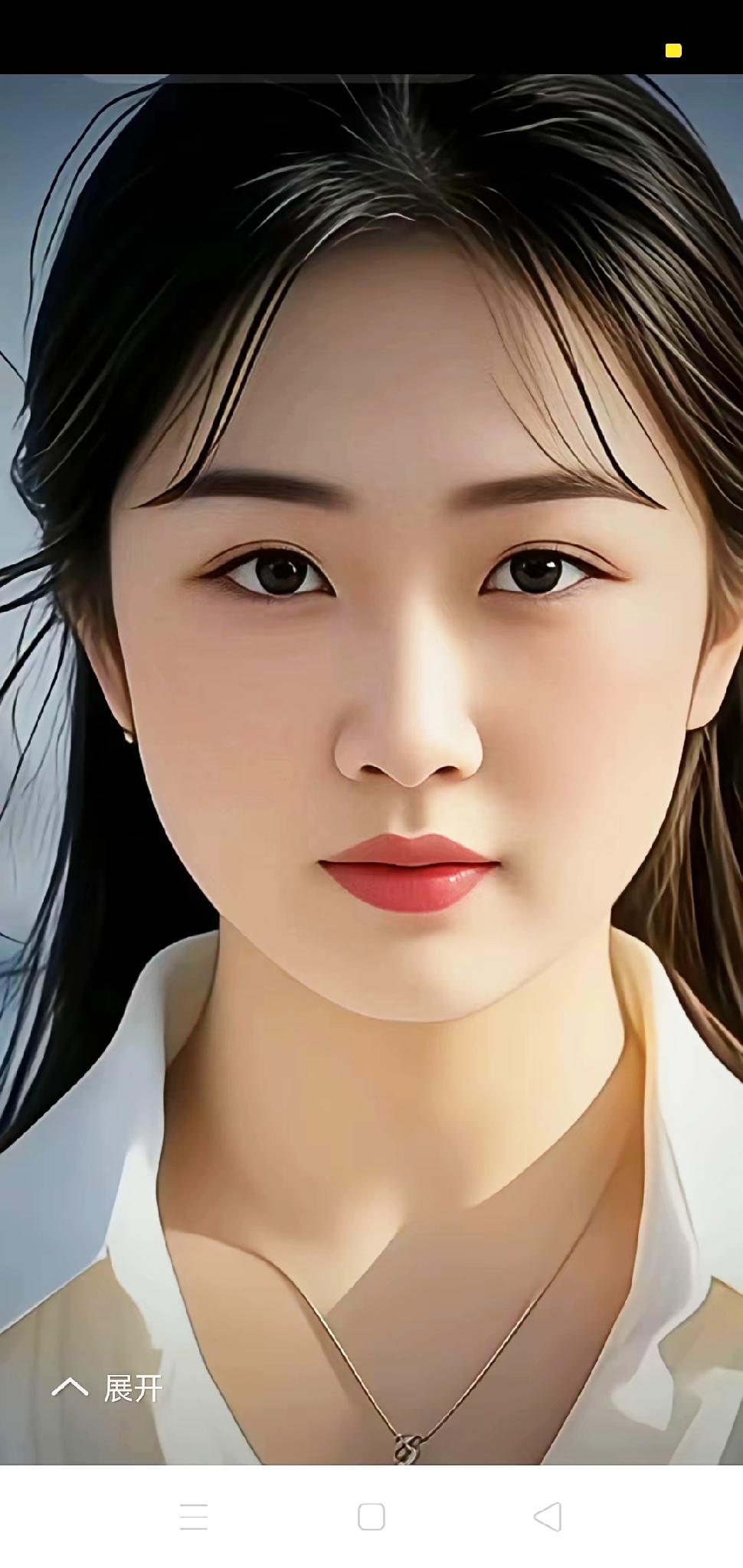 温柔甜美的少女，散发着青春的气息！🌸💖