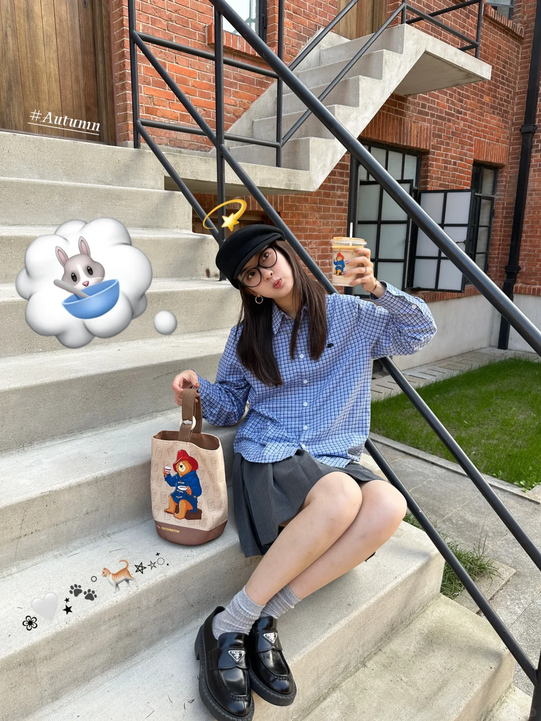 Coffee time ˃̵͈̑ᴗ˂̵͈̑ 被帕丁顿熊包围啦