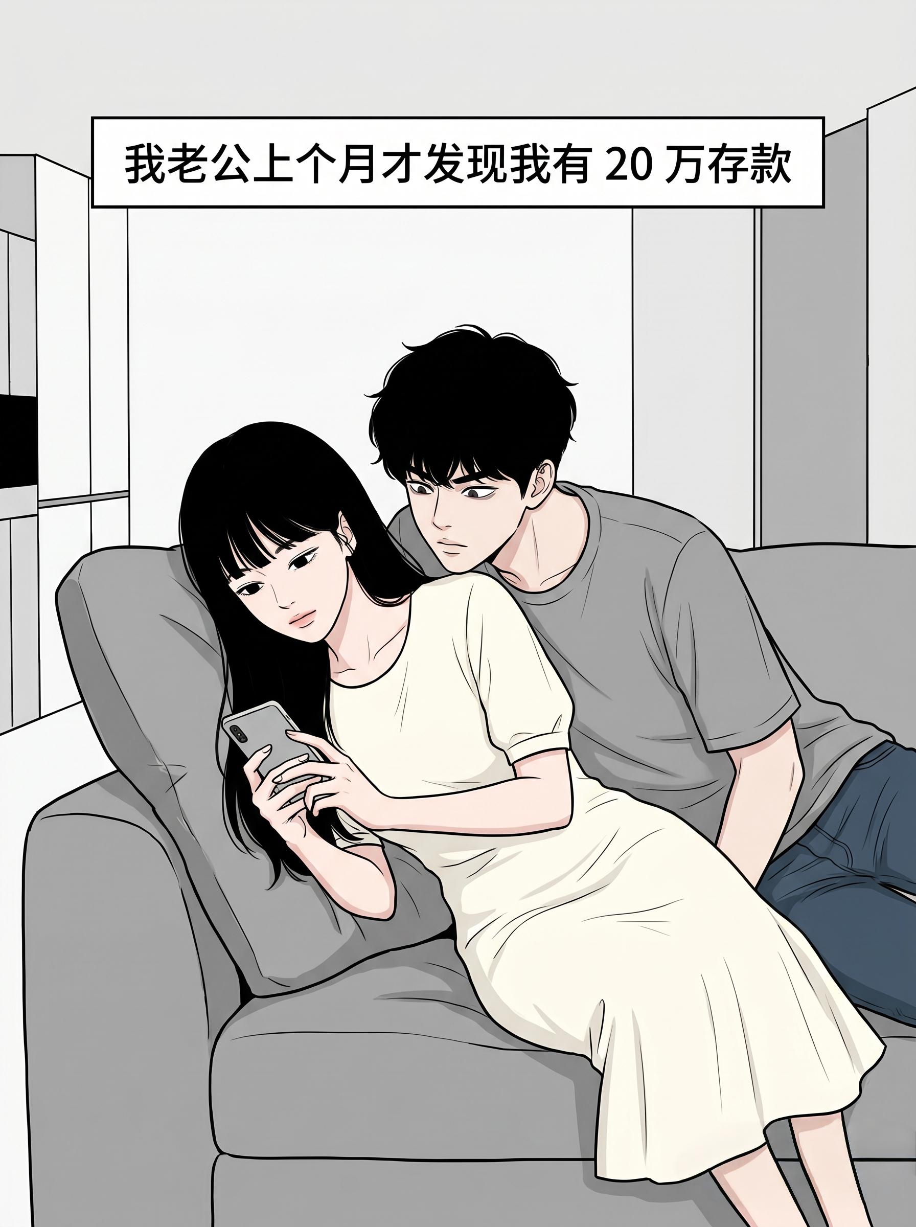 我不知道婚前存这20万，留给自己有什么错。