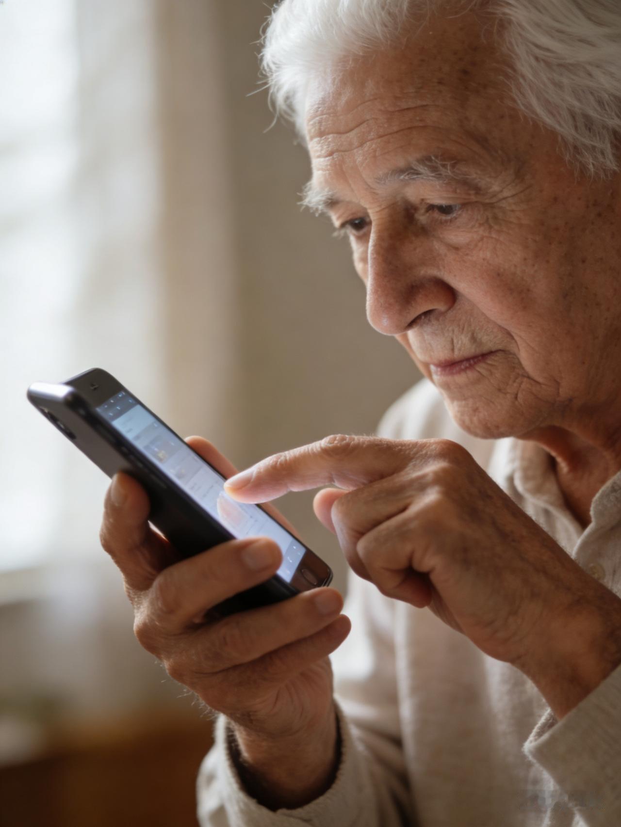 一条特殊短信惹人动容，发送者已是百岁高龄。老人借着短信，字句朴实诉牵挂，叮嘱晚辈